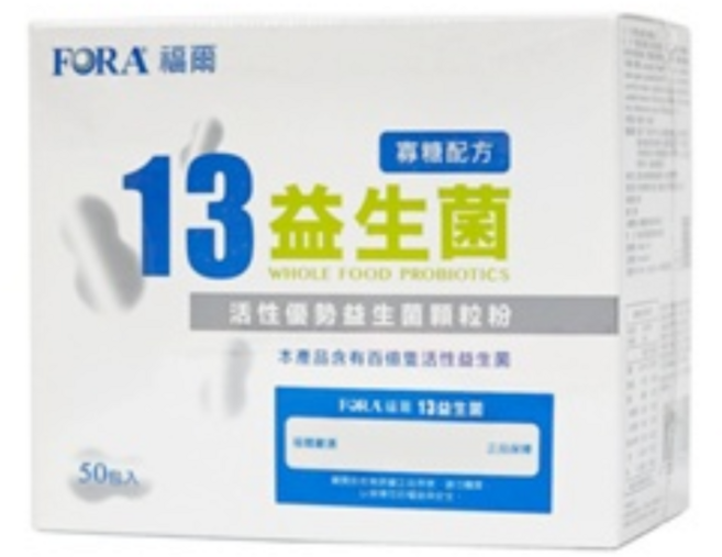 福爾13益生菌寡糖配方, 1個, 50入, 50份