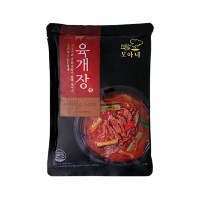 모아네 육개장, 600g, 35개
