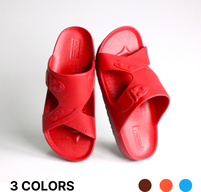 무발 기능성 슬리퍼 실내화 - 평발 요족 아치 기능성신발 지압슬리퍼