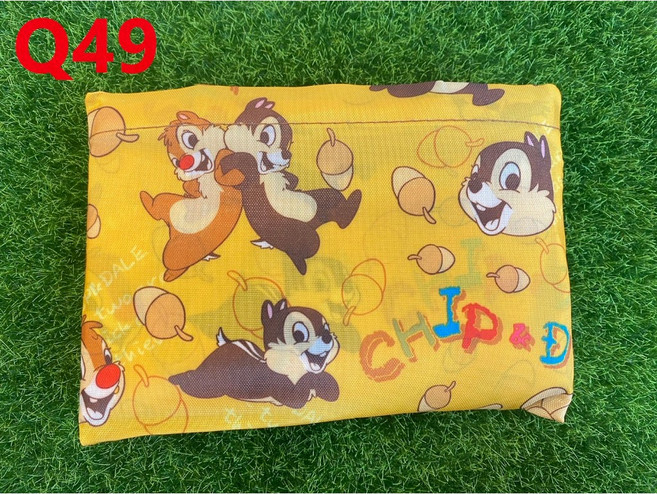愛北鼻 卡通防水折疊購物袋 大容量耐重環保手提袋 可肩背收納包