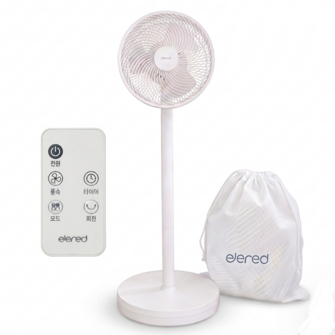 일레드 선풍기 저소음 무소음 가정용 거실용 스탠드 에어 서큘레이터 EDF-MP2142W