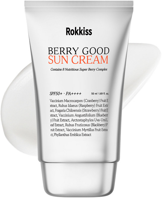 록키스 베리 굿 유무기자차 선크림 SPF50+ PA++++, 50ml, 1개