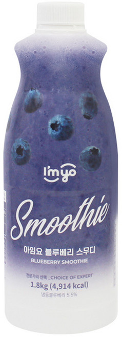 아임요 블루베리 스무디 1.8kg, 1개