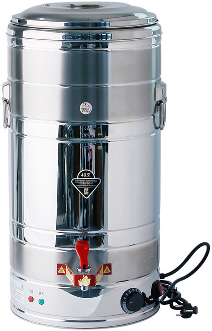 대형 보온물통 전기물끓이기 40L