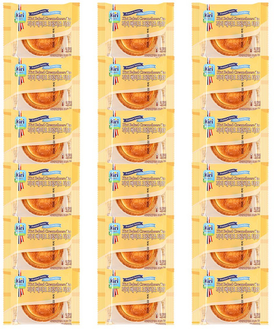 끼리 크림치즈 타르트 베이크 18개, 40g