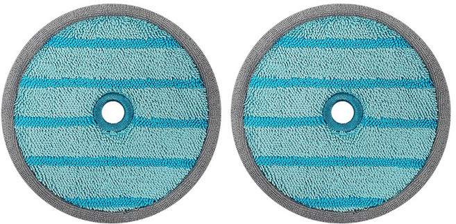 삼성제트 청소기 물걸레키트 가운데 홀 있는 물걸레 패드 극세사 리필 걸레 파랑색 세트 구성, 삼성제트(파랑색), 1세트