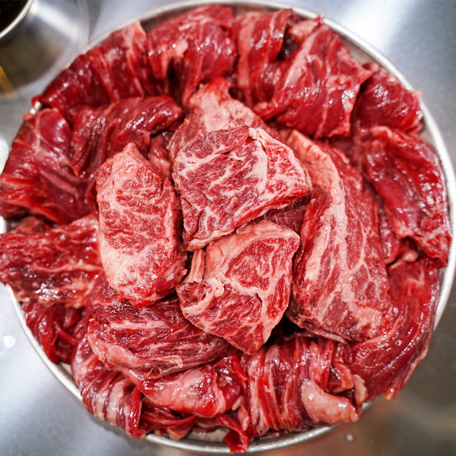호주청정우 소고기 모듬 600g (토시살+안창살+부채살), 1세트