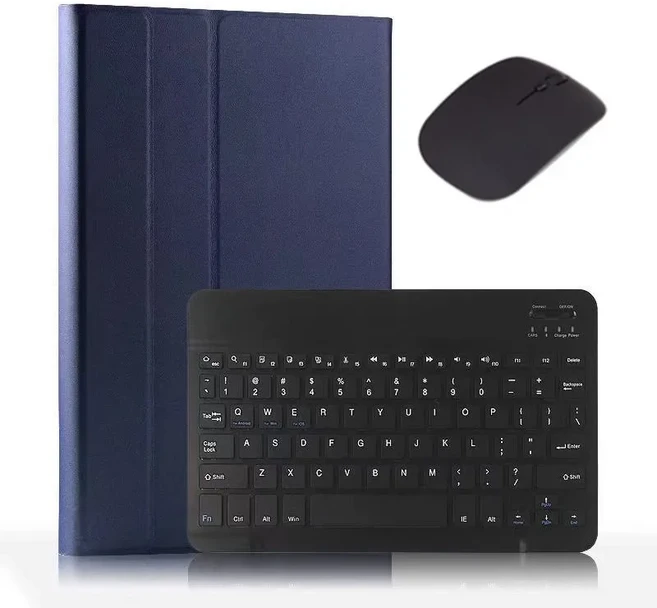 Huawei Mediapad M5 Pro 10.8 태블릿 키보드 케이스 Teclado 자기 커버, 02 MatePad Pro 10.8, 08 blue key case mouse