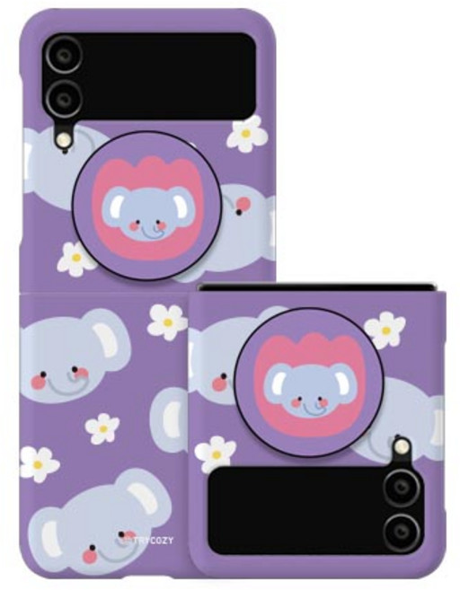 트라이코지 디자인 Z플립 스마트톡 하드케이스 시즌4