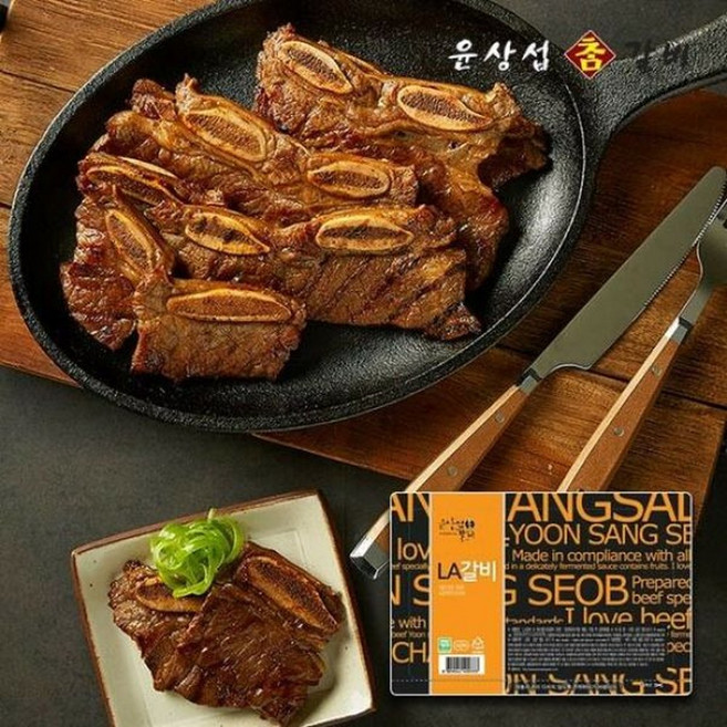 윤상섭 LA갈비 500g 6팩 3kg (호주산), 6개