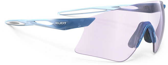 루디프로젝트 아스트랄 X 스포츠선글라스 초경량 아시안핏, 프레임(크피스탈 아비오), 렌즈(임팩트X2 퍼플변색), 1개