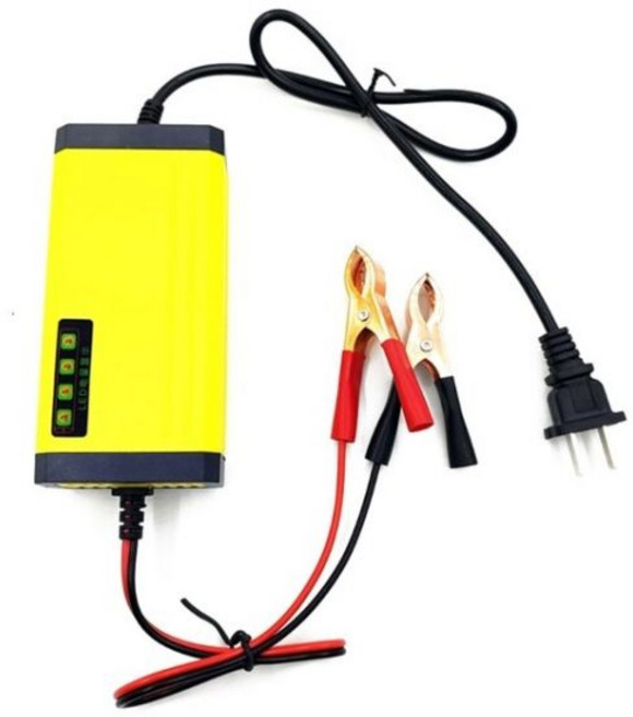 Universal Motorcycle Battery Charger Maintainer Pulse LED Capacity Display 918B, 1개