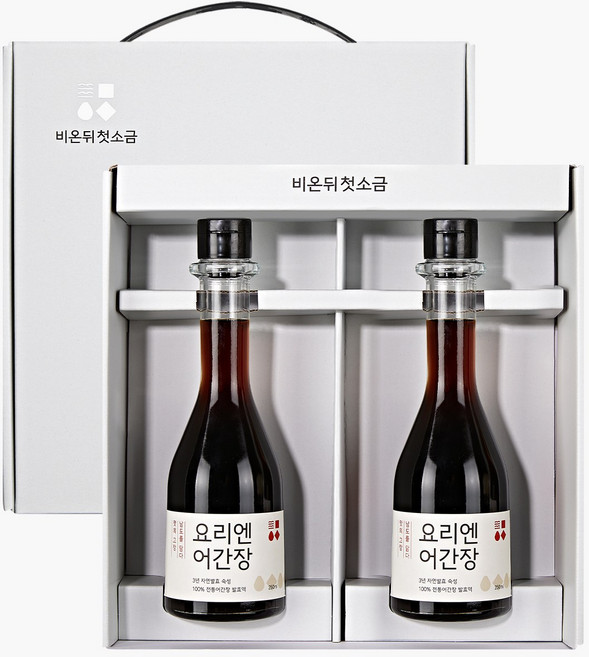 비온뒤첫소금 첫소금 어간장 선물세트 2P, 1세트