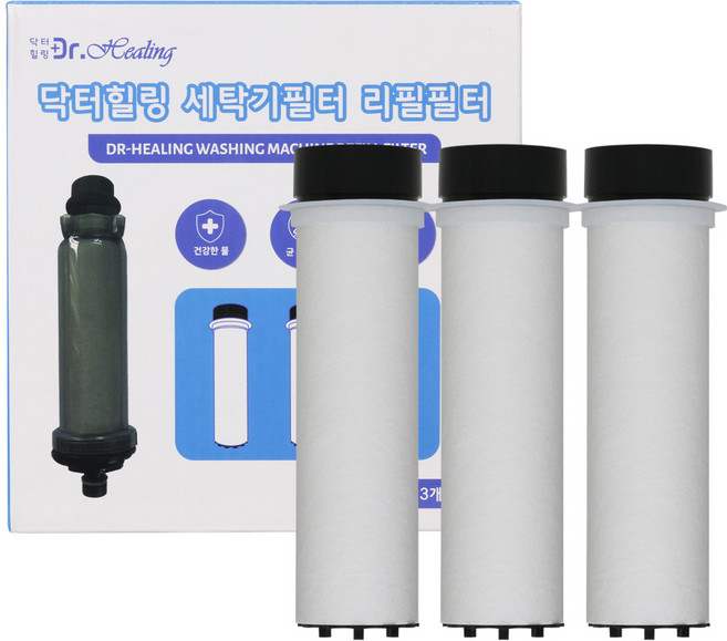 닥터힐링 세탁기필터 리필필터, 1개