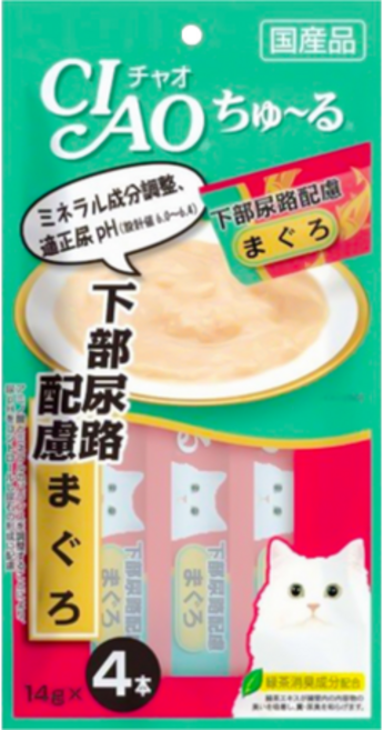 이나바 챠오츄르 하부요로케어 참치 SC-105 56g 1개