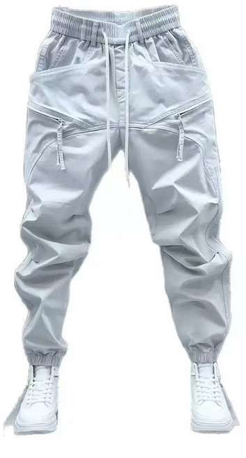 십전십미 봄 배기 슬랙스 남자 밴딩 솔리드 조거 카고 바지