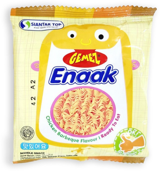 게메즈 에낙 라면 과자, 16g, 90개