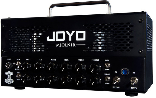 Joyo JMA-15 mjolnir 앰프 15 w 듀얼 채널 헤드 메탈 사운드 전자 기타 앰프 스피커 악기, 1개