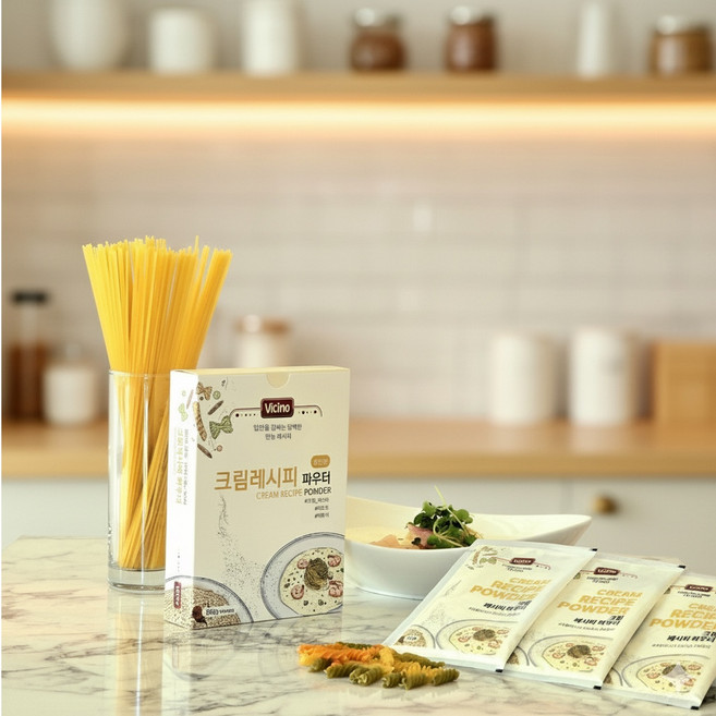 비치노 크림파스타소스 간편식 5분조리 실온보관 5개입X낱개포장, 5개, 40g