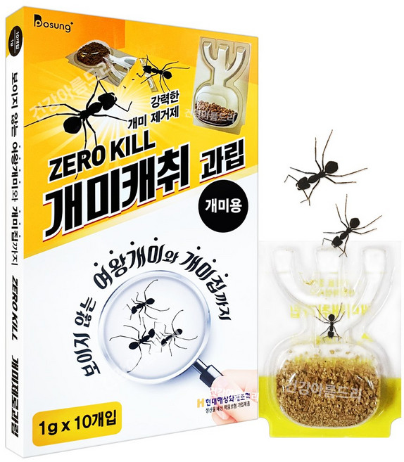 보성 제로킬 개미캐취 과립 10개입/개미약 살충제, 1개, 10개입