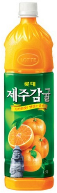 제주감귤 1.5L 롯데칠성음료, 없음, 상세설명 참조, 없음