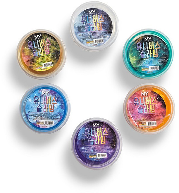 KC인증 안전한 어린이 촉감놀이 감각발달 액체괴물 만들기 마이 유니버스슬라임, 단품