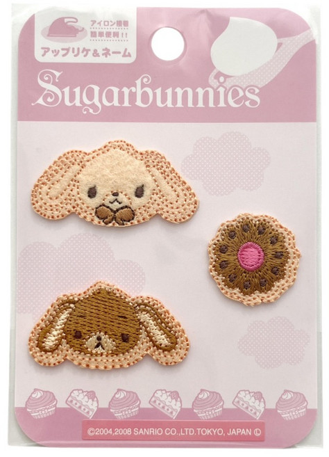 산리오 슈가바니즈 쿠키 트리플 와펜 세트