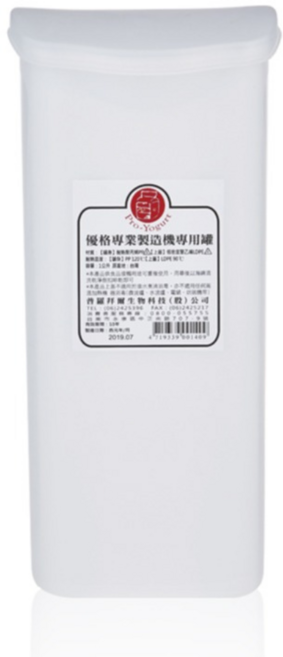 普羅生技 優格機內盒 - 自製優格的健康選擇 輕鬆享受美味與樂趣, 白色, 1個