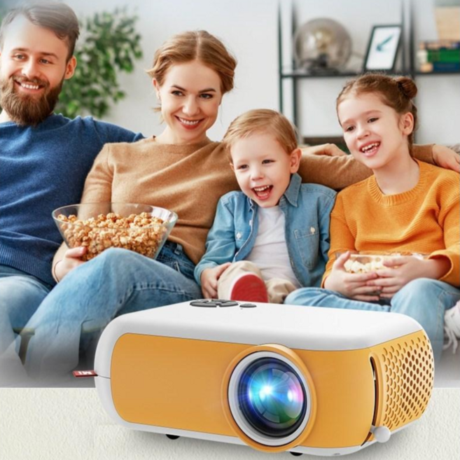 Mi A10 投影機，支援 32-100 吋投影畫面, 白色 1080p