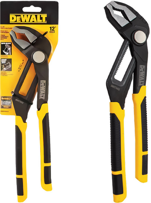 디월트공식대리점 12인치 워터펌프 플라이어 첼라 만능 공구 플라이어 DWHT74432, 1개