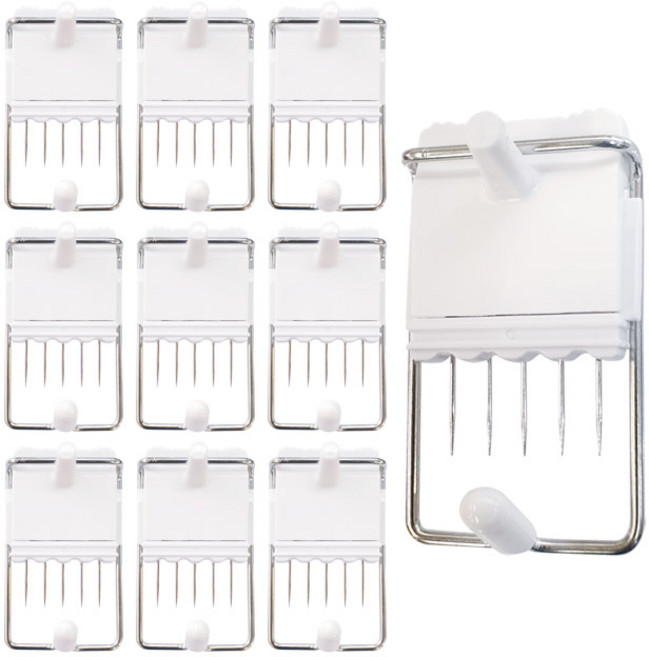 애니핀플러스(10p) 벽지핀 못없이 액자걸이 벽걸이 핀 후크 고리 걸이, 화이트, 10개