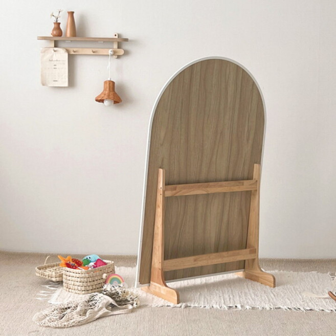 [맘스보드] 맘스랙 멀티 / 유아자석보드 거치대 유아 자석 칠판 화이트 액자 거치대, 색상:맘스랙 멀티(화이트)