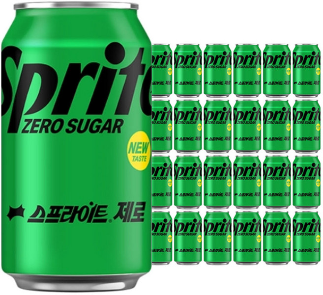 콕콕제로 스프라이트 355mlx24개, 355ml, 24개