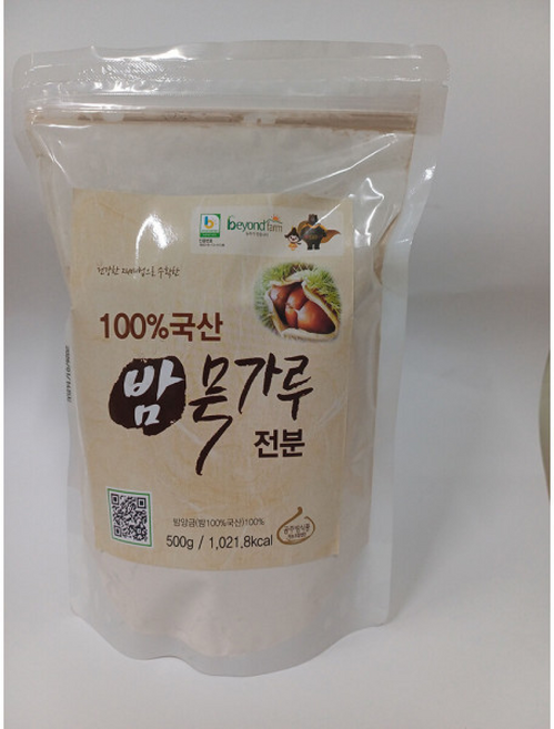100%국산 밤묵가루 전분, 1개, 500g