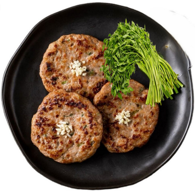 미나리 첨가 국내산 수제 떡갈비, 2팩