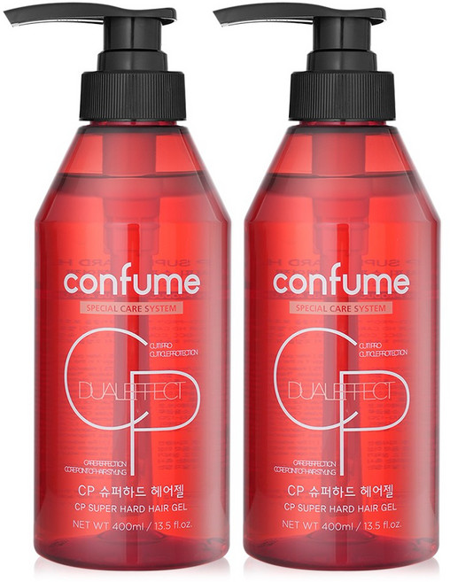 과일나라 컨퓸 헤어젤, 400ml, 2개