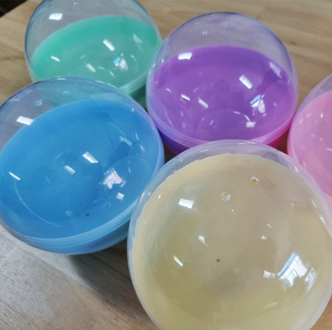 원형 뽑기캡슐x10개 12cm경품용 대형캡슐 뽑기통, 10개