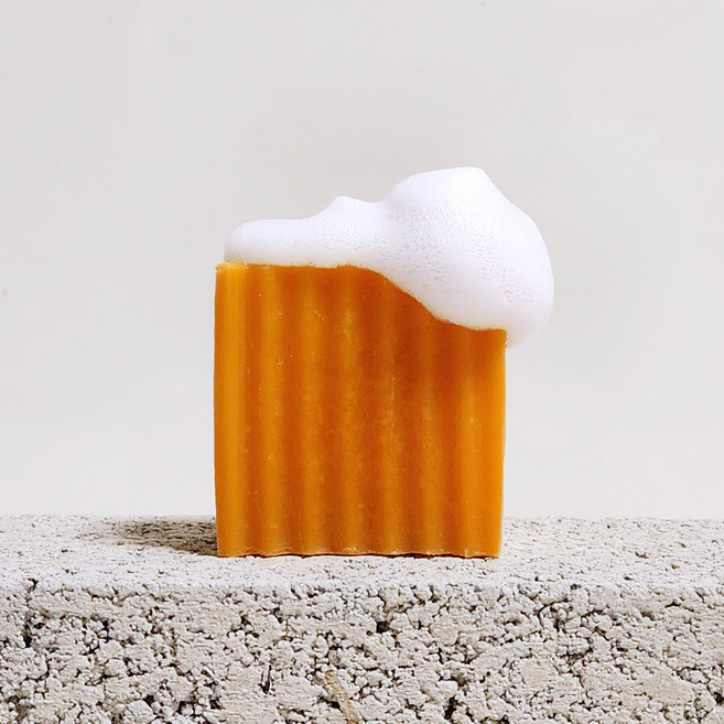 어글리솝 맥주효모 10 000ppm 탈모케어 샴푸바, 2개, 97g