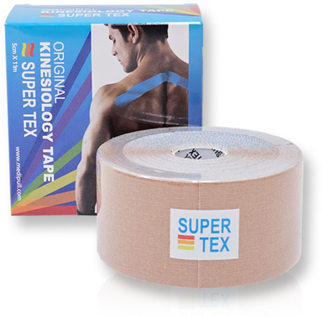 나사라 슈퍼텍스 키네시올로지테이프 5cm x 11m 대용량, 1개입, 1개