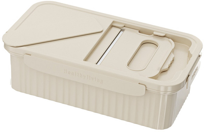 김치 자르미 밀폐용기 1/2포기용 김치통, 1개, 1.3L