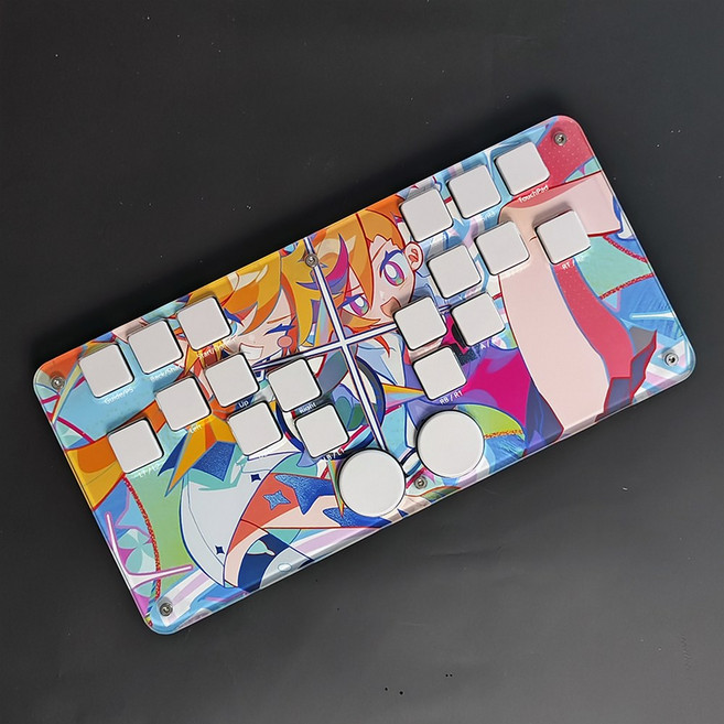 djmax 리듬 음악 게임 컨트롤러 키보드 기계식 저수익 스위치 패드, 파란색 스위치, DJMAXB, 청축