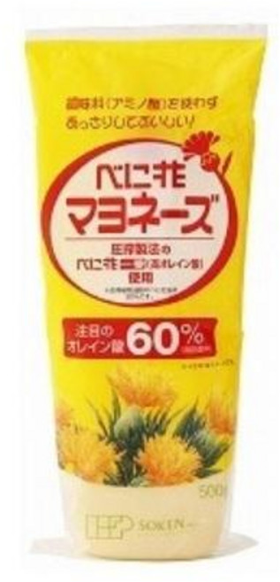 Sokensha 소켄샤 홍화 마요네즈, 500g, 4개