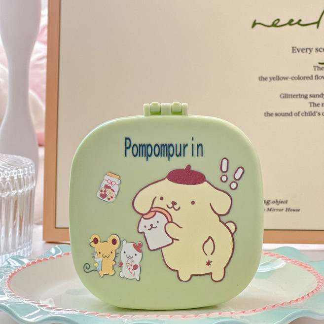 헬로키티 마이멜로디 쿠로미 캐릭터 주얼리 박스 귀여운 미니 보석함 악세사리 보관함 귀걸이 반지 목걸이 정리 학생 필수템 선물용 굿즈