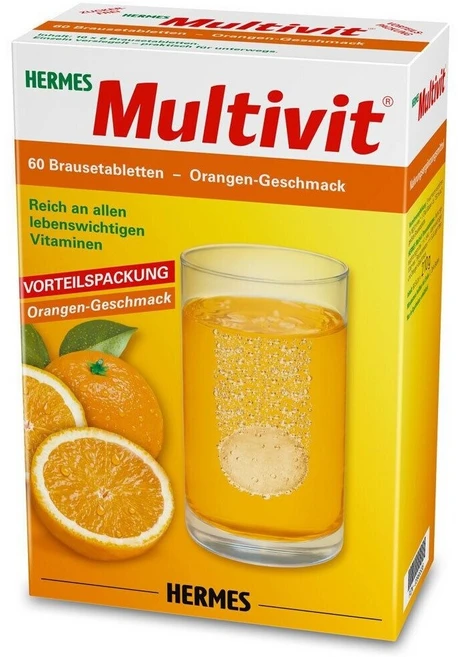 헤어메스 멀티비트 발포 비타민 60개입 X 3, 3개, 60정 - 쿠팡