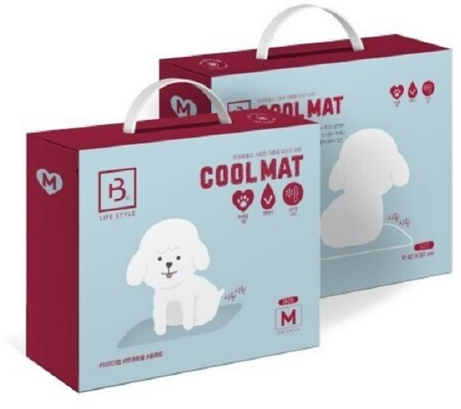 개모차방석 냥모차 강아지미니유모차 쿨매트 시트 라이너 블루 베이지