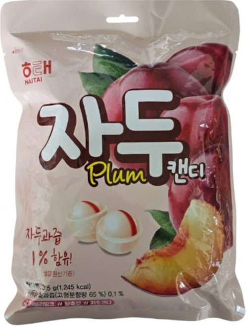해태제과 자두 캔디, 315g, 1개
