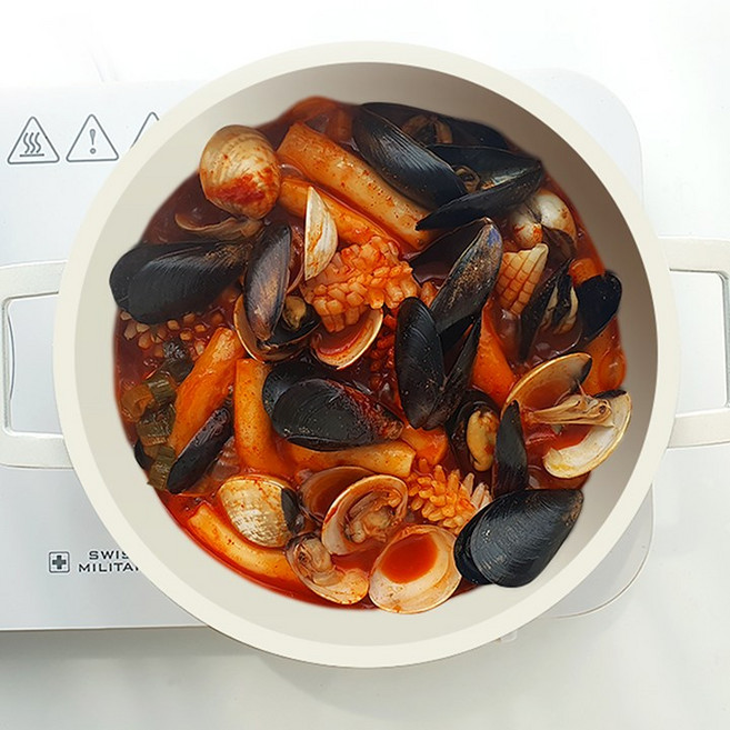 비조리 바다한입 해물떡볶이 특제소스 매콤한 맛 500g, 1개