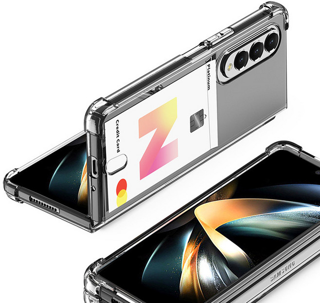 투명카드수납 에너지라이프 갤럭시 겔럭시 폴드5 폴드4 지폴드 Z폴드 ZFOLD 제트폴드 케이스