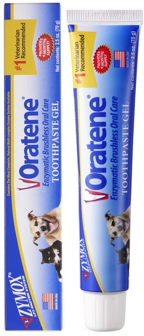 케어사이드 오라틴 투스페이스트 겔 강아지 고양이 구강 관리 치약, 70g, 1개 - 쿠팡