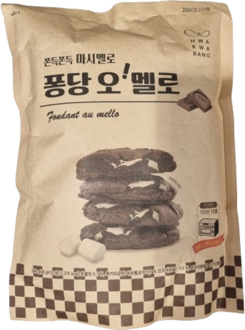 [코스트코] 쫀득쫀득 마시멜로 화과방 퐁당 오멜로 12개입, 540g, 1개